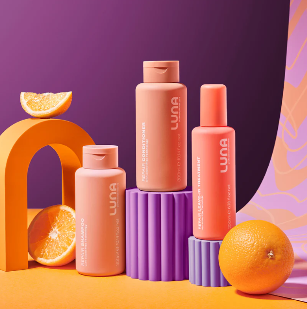 Șampon netezire, disciplinare păr rebel, tehnologie Plex, Luna, 300 ml