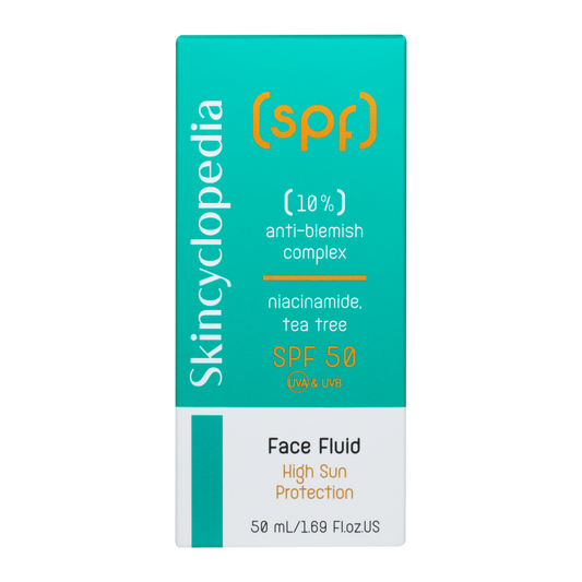 Fluid facial matifiant cu protecție solară SPF 50, Skincyclopedia, 50 ml