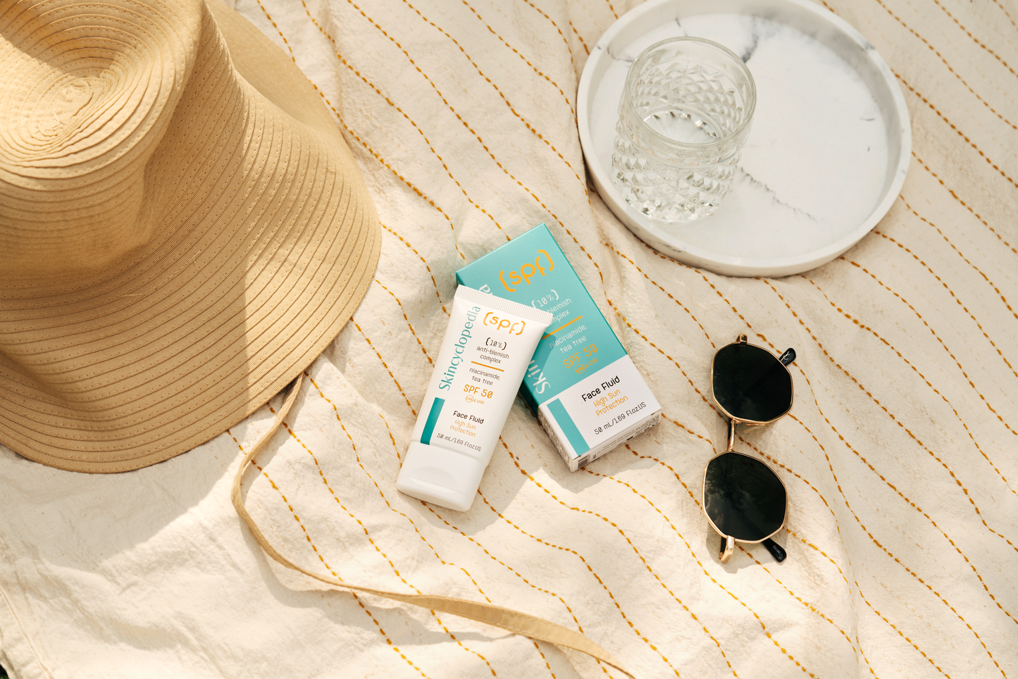 Fluid facial matifiant cu protecție solară SPF 50, Skincyclopedia, 50 ml