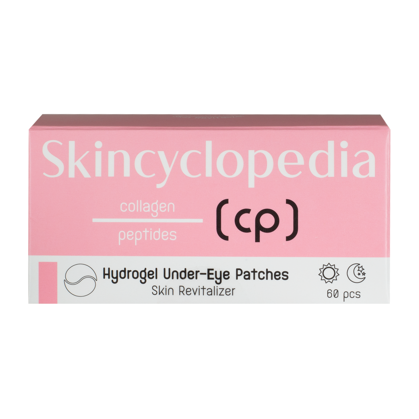 Patch-uri hidrogel pentru ochi cu colagen și peptide, Skincyclopedia, 60 bucăți