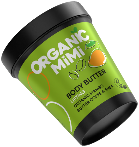 Unt de corp lifting cu mango și cafea, Organic Mimi, 200 ml
