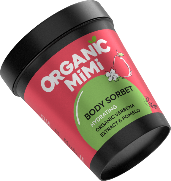 Sorbet de corp hidratant cu verbină și pomelo, Organic Mimi, 200 ml