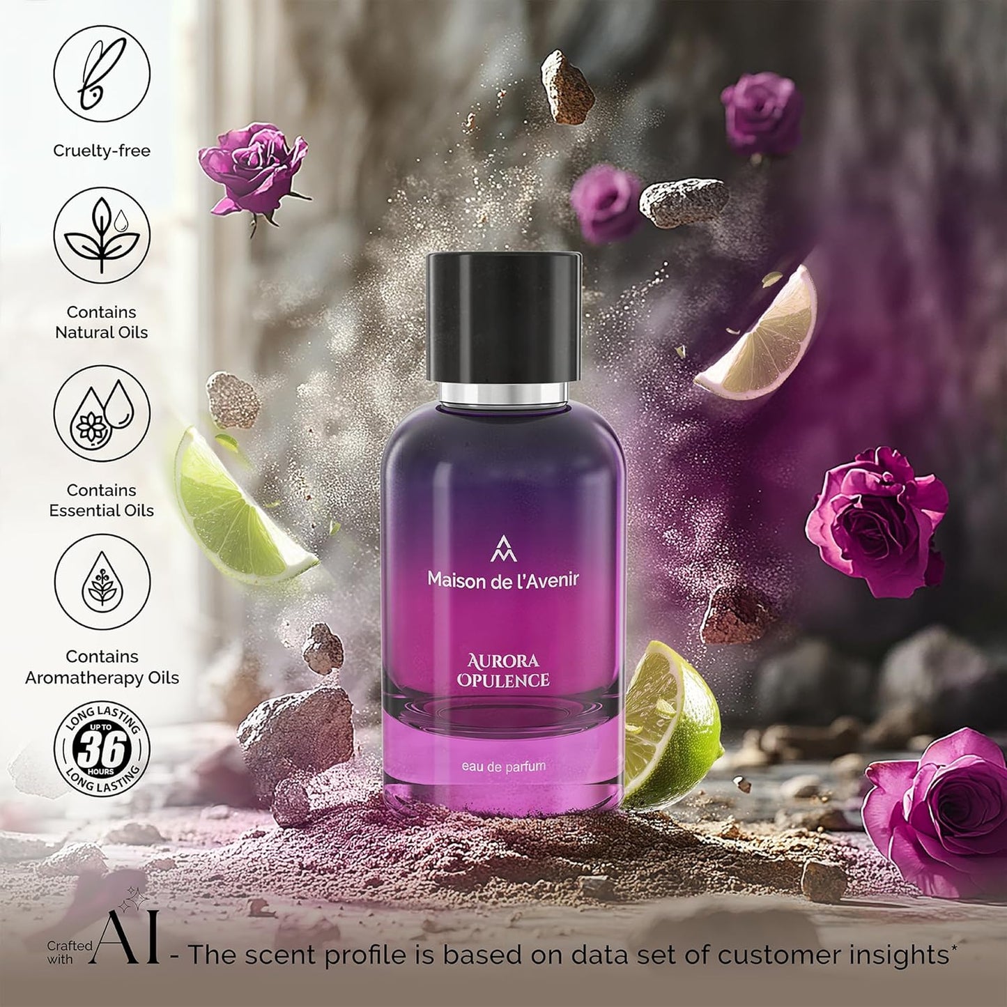 Aurora Opulence – Apă de parfum unisex, Maison de l’Avenir, 100 ml