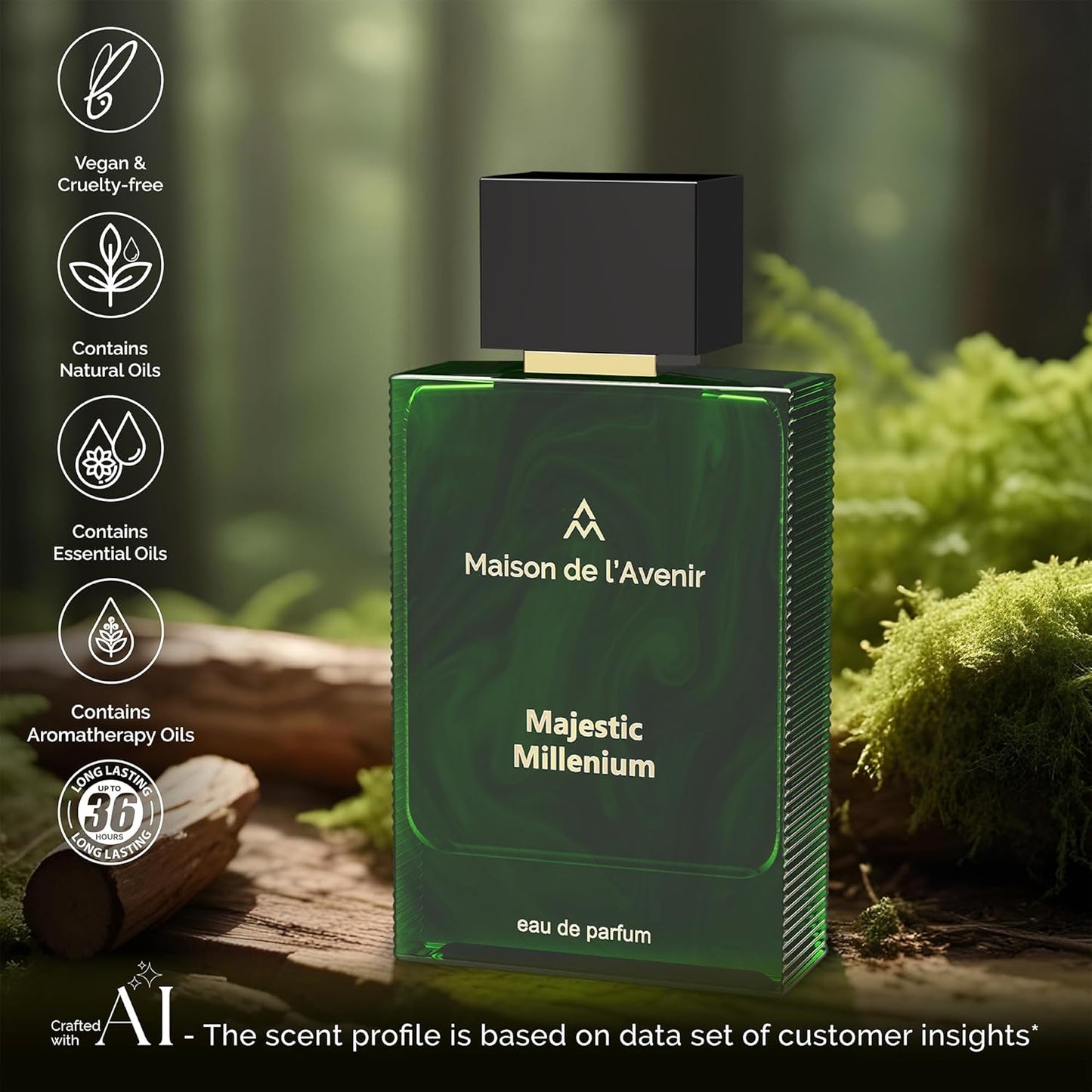 Majestic Millenium – Apă de parfum unisex, Maison de l’Avenir, 100 ml