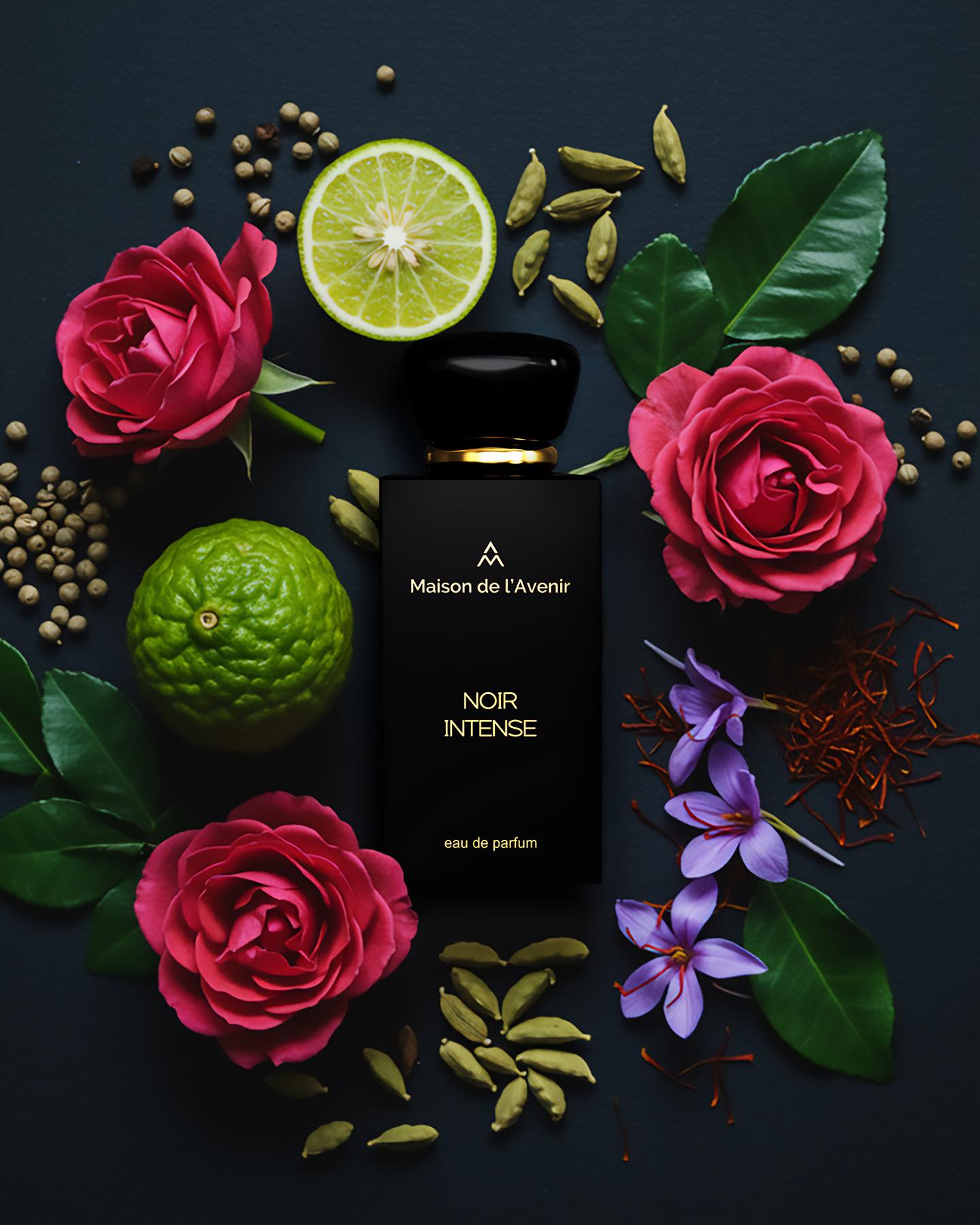 Noir Intense – Apă de parfum unisex, Maison de l’Avenir, 100 ml