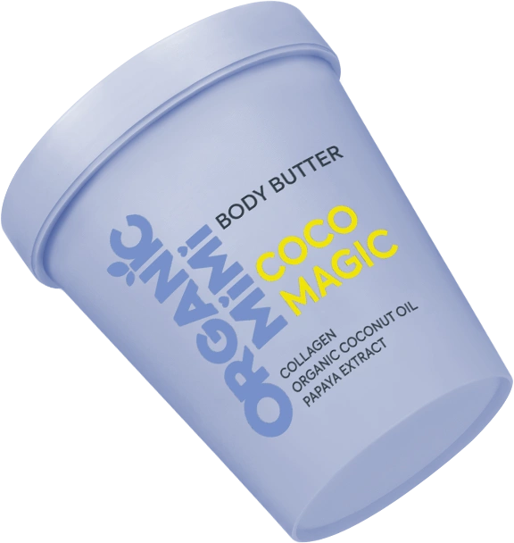 Unt de corp hidratant Coco Magic, Organic Mimi, 200 ml