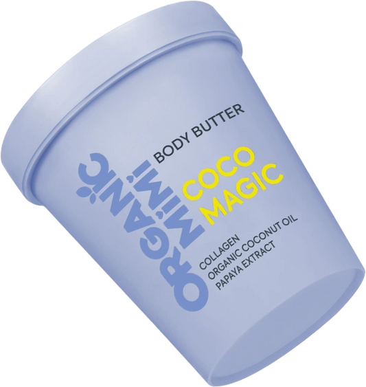 Unt de corp hidratant Coco Magic, Organic Mimi, 200 ml