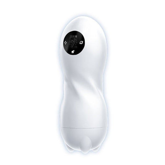 Stimulator masculin cu vacuum și vibrații, Pandora Cup, Ammicco