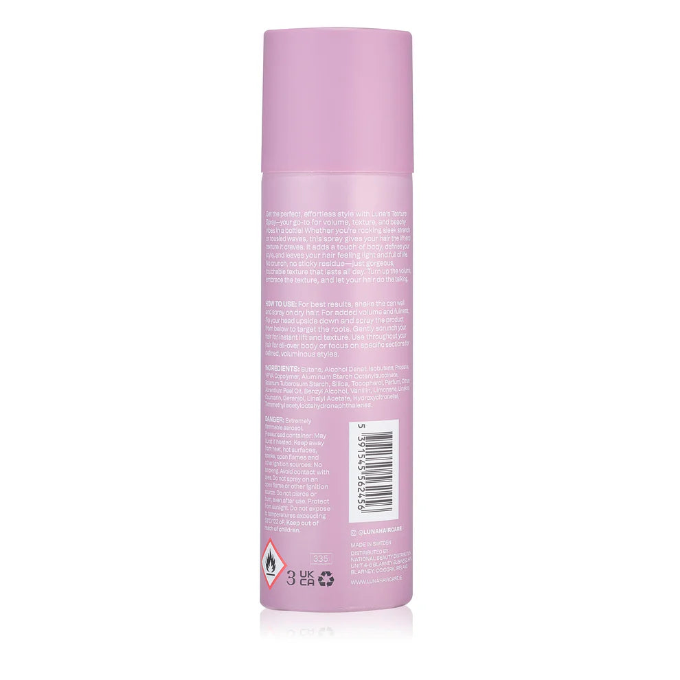Spray texturizant uscat pentru volum și textură păr, Luna, 250 ml