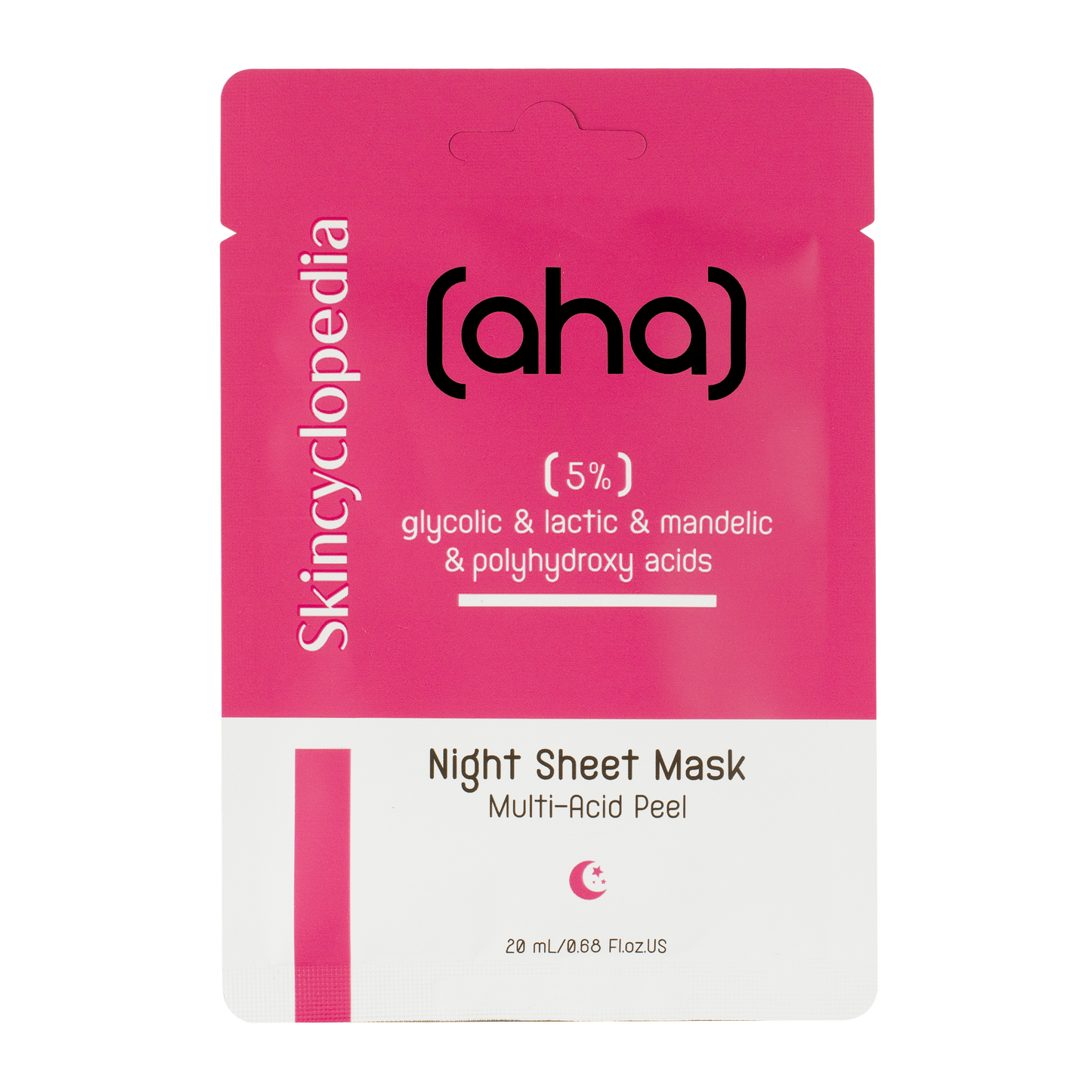 Mască facială exfoliantă cu AHA și PHA 5%, Skincyclopedia, 20 g