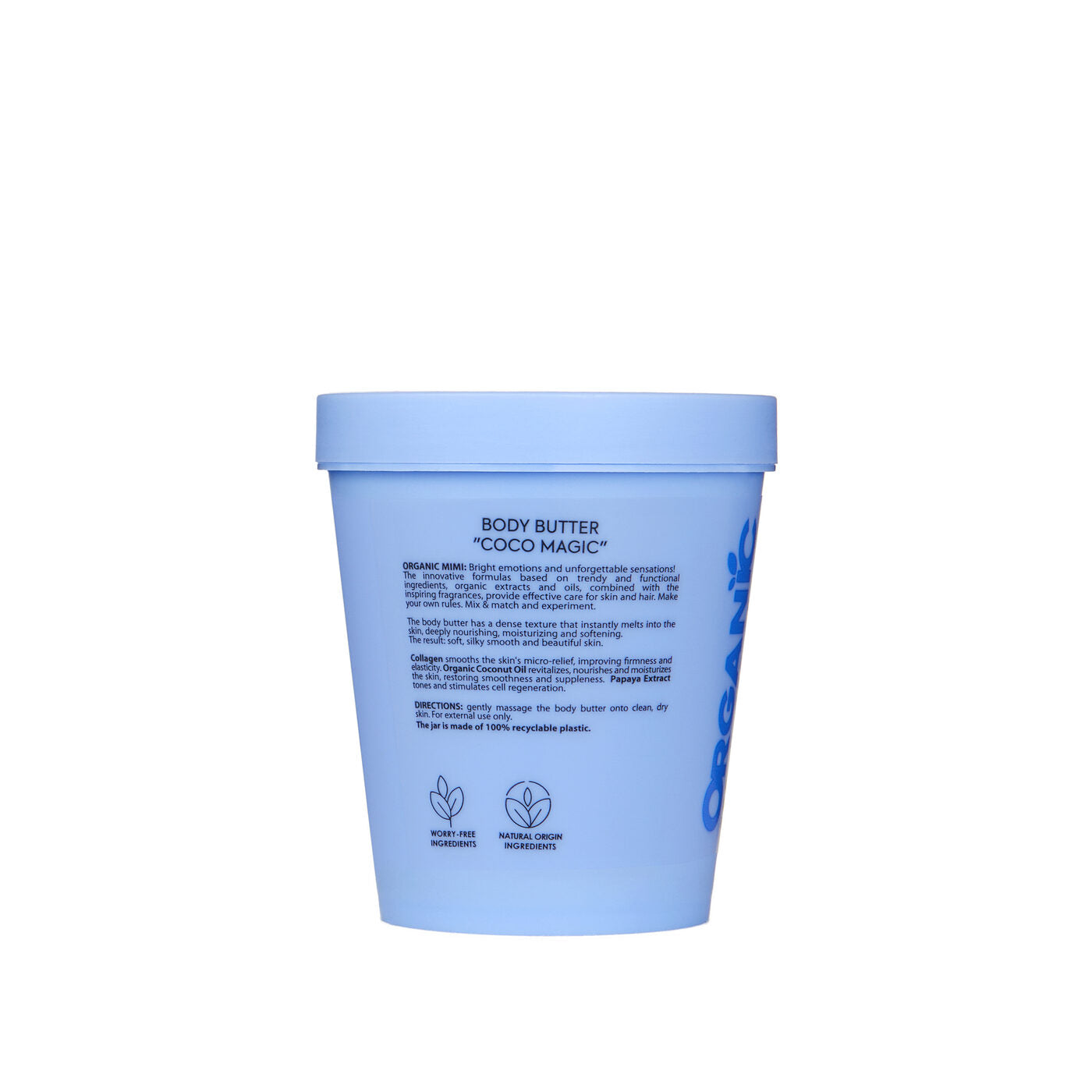 Unt de corp hidratant Coco Magic, Organic Mimi, 200 ml