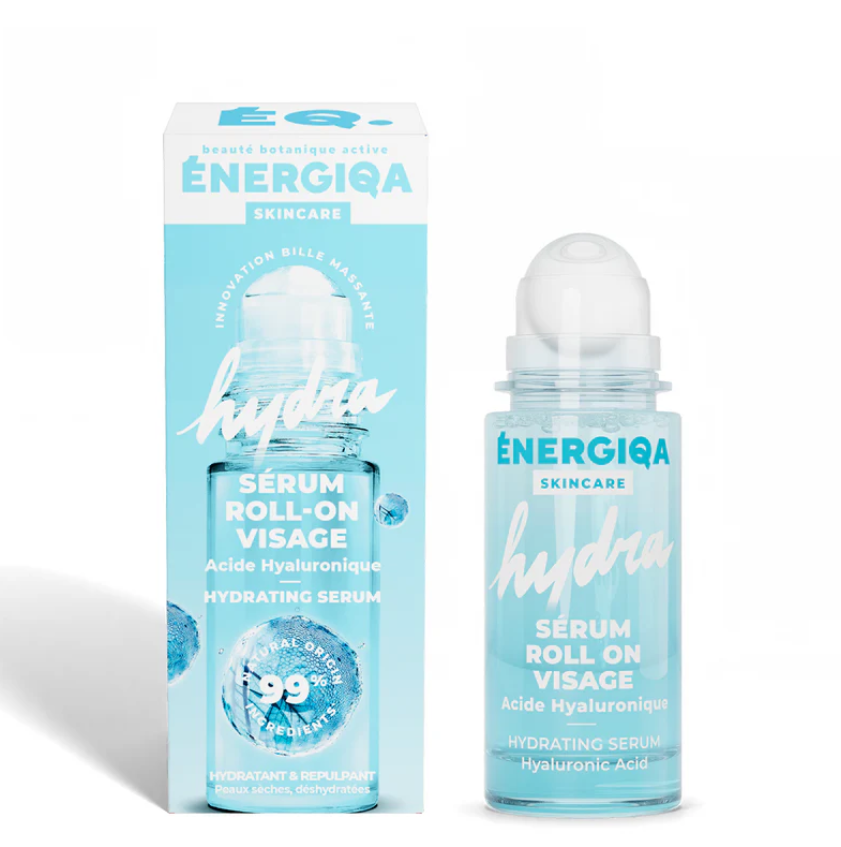 Ser roll-on facial hidratant cu acid hialuronic, Energie Fruit, 30 ml