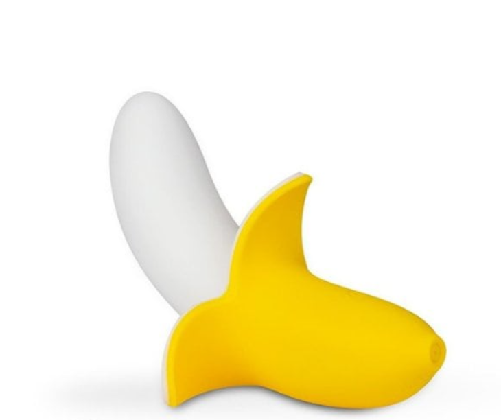 Mini vibrator extern compact cu 8 moduri de vibrație, Little Banana, Ammicco