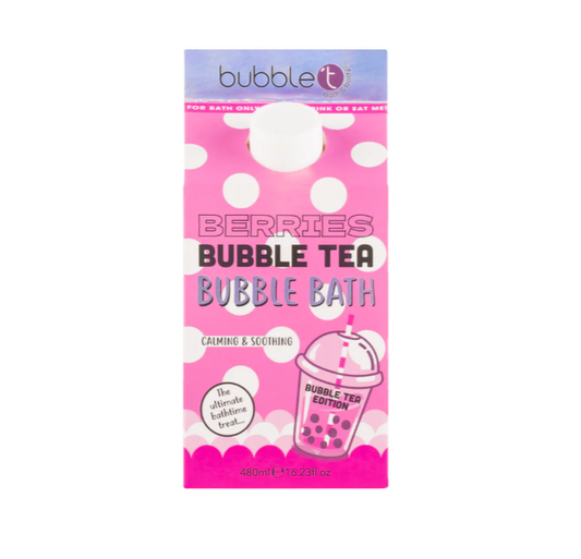 Spumă de baie cu aromă de zmeură, Bubble T, 480 ml