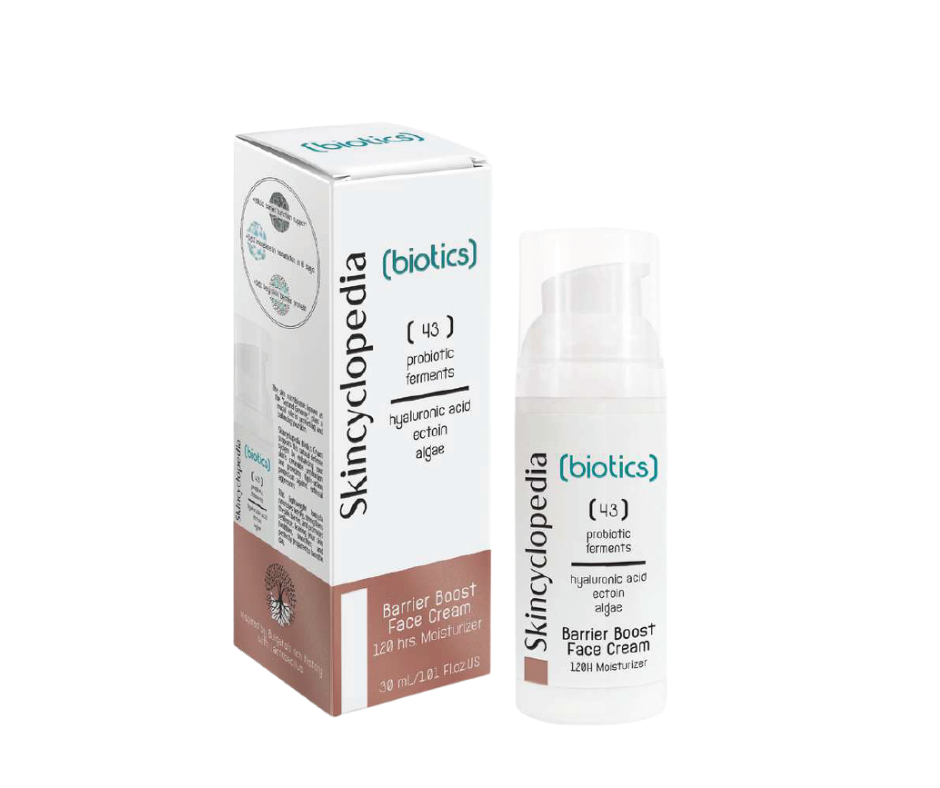 Cremă de față intens hidratantă cu acid hialuronic și ectoină, Skincyclopedia Biotics, 50 ml
