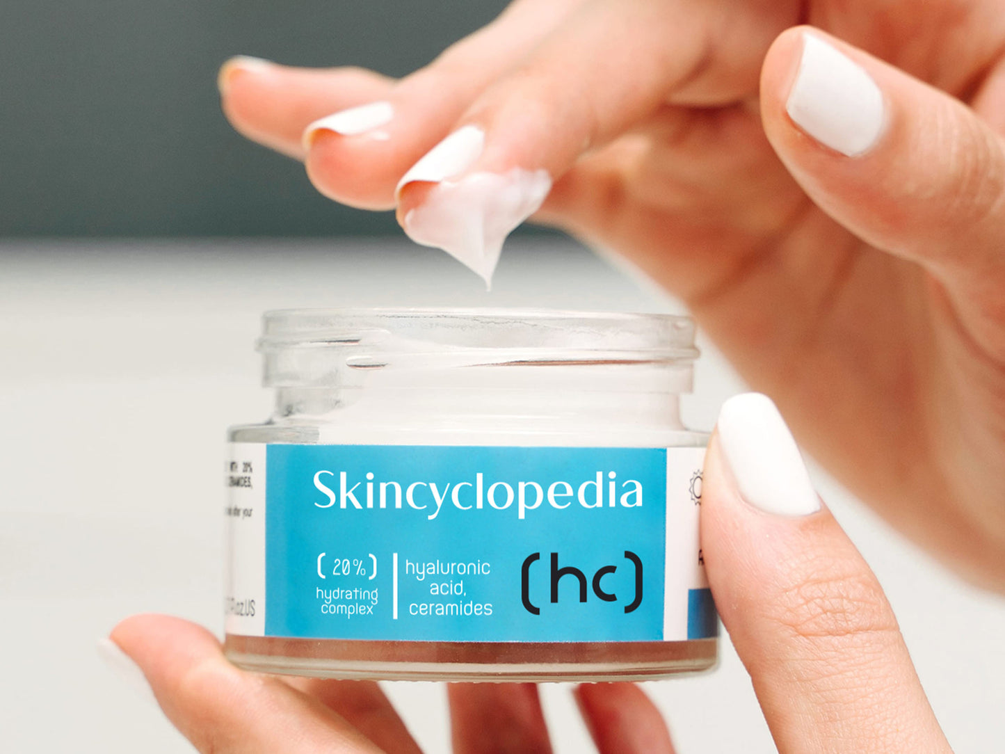 Cremă de față hidratantă cu acid hialuronic și ceramide, Skincyclopedia, 50 ml