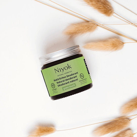 Deodorant cremă natural fără aluminiu Green Touch, Niyok, 40 ml