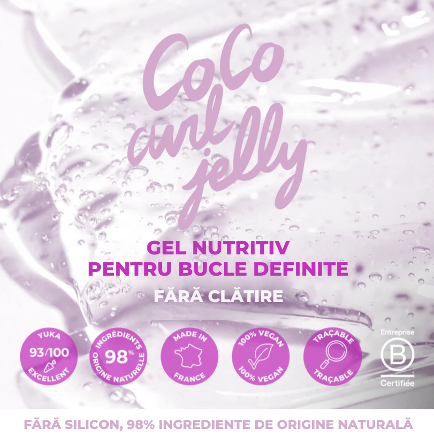 Gel leave-in pentru definirea buclelor cu ulei de cocos, Energie Fruit, 200 ml