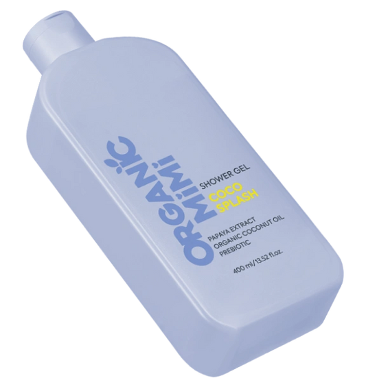 Gel de duș revigorant cu cocos, Organic Mimi, 400 ml