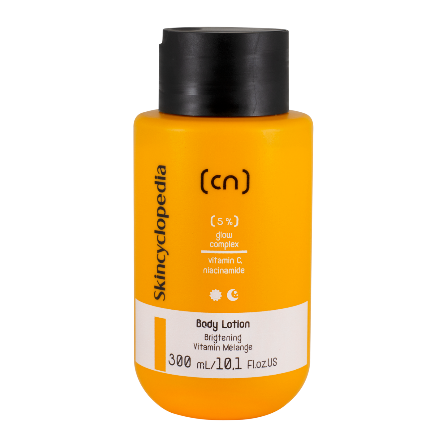 Loțiune de corp iluminatoare cu vitamina C și niacinamidă, Skincyclopedia, 300 ml