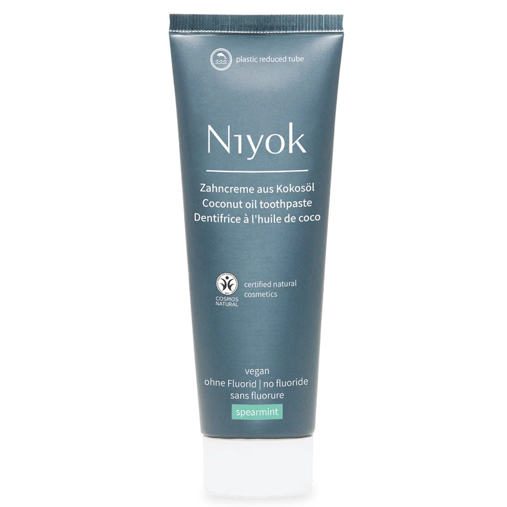 Pastă de dinți cu ulei de cocos și mentă Spearmint, Niyok, 75 ml