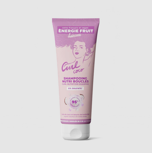 Șampon hrănitor cu ulei de cocos și unt de shea, Energie Fruit, 250 ml