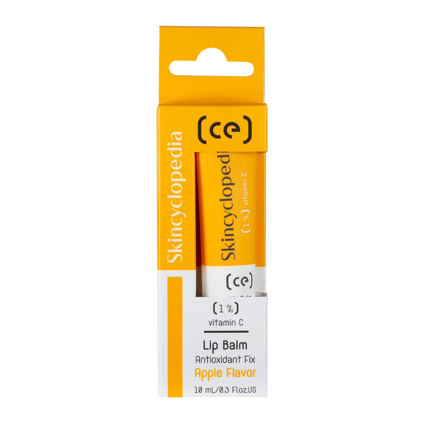 Balsam de buze cu vitamina C și aromă de măr, Skincyclopedia, 10 ml
