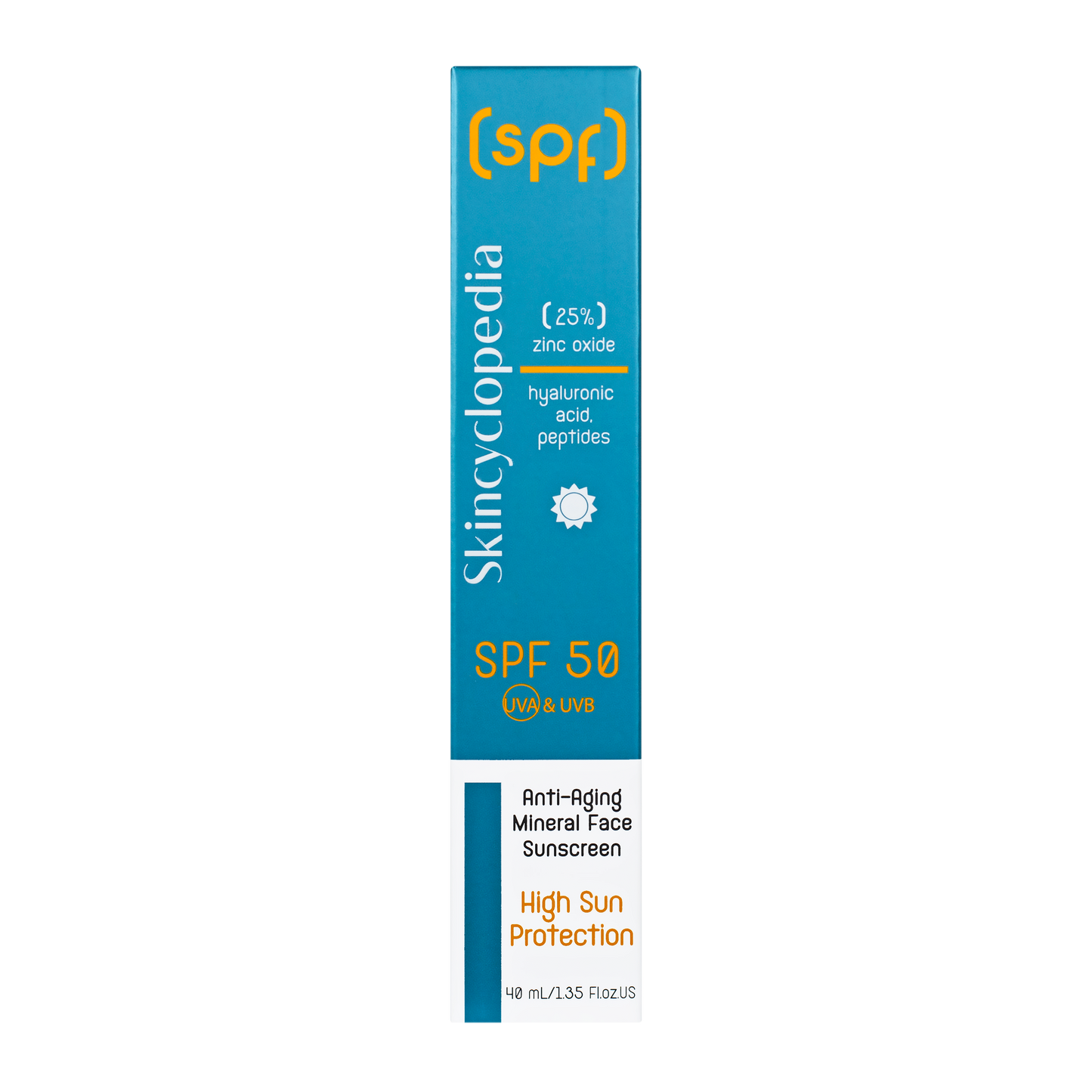 Cremă facială cu protecție solară SPF 50 pentru utilizare zilnică, Skincyclopedia, 50 ml