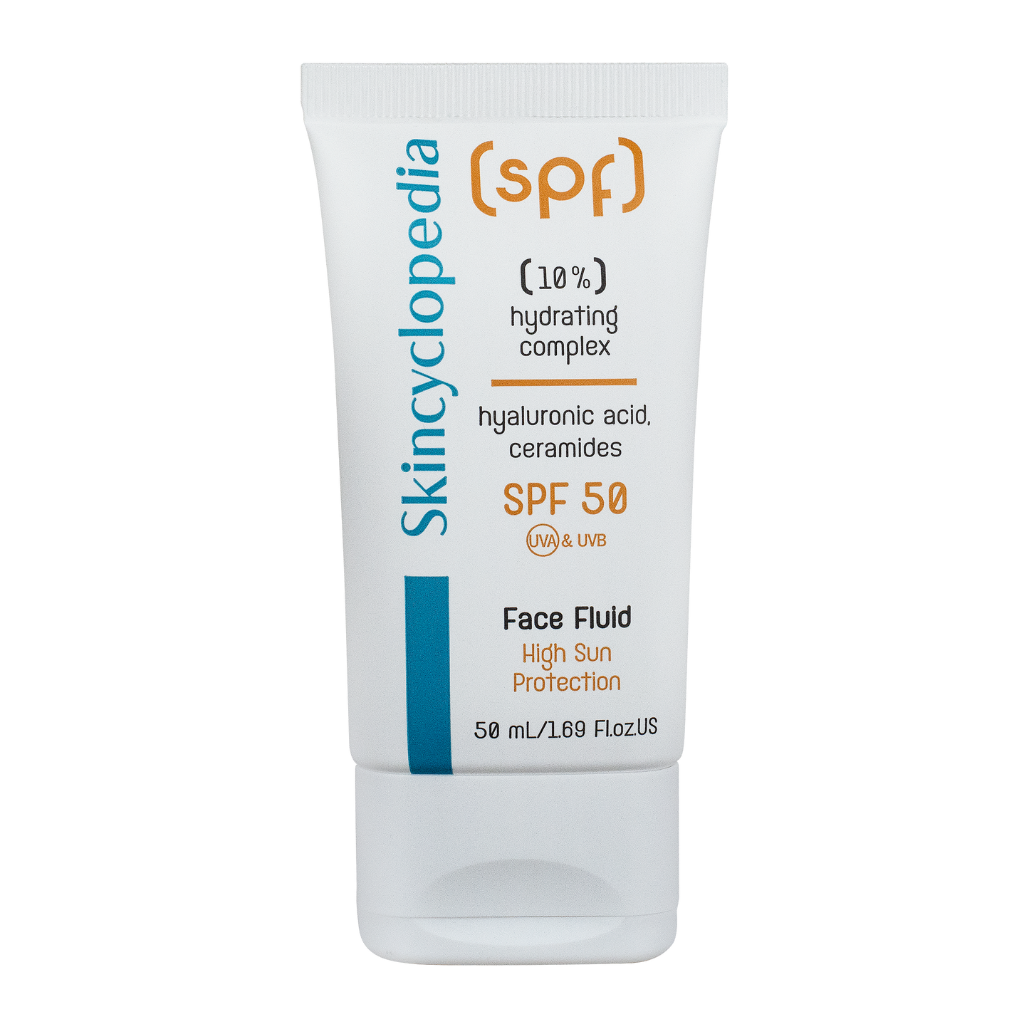 Fluid facial hidratant cu protecție solară SPF 50, Skincyclopedia, 50 ml