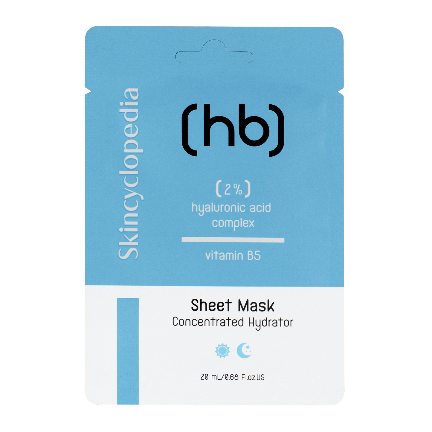Mască facială hidratantă cu acid hialuronic, Skincyclopedia, 20 g