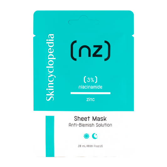 Mască facială purificatoare cu 3% niacinamidă și zinc, Skincyclopedia, 20 g