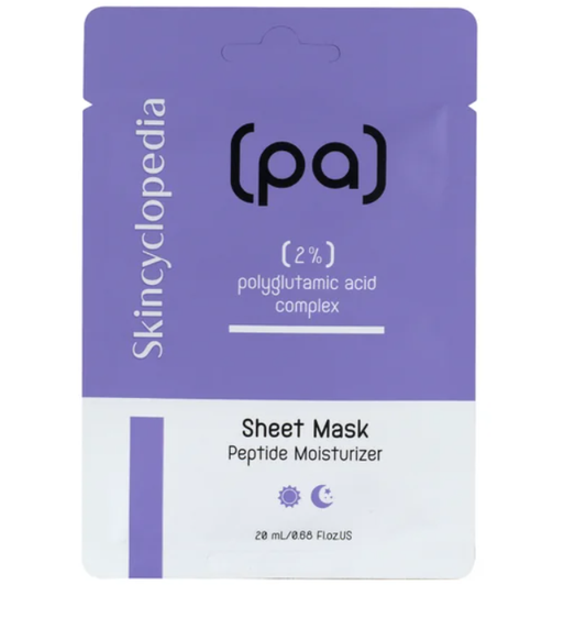 Mască facială hidratantă cu acid poliglutamic, Skincyclopedia, 20 g