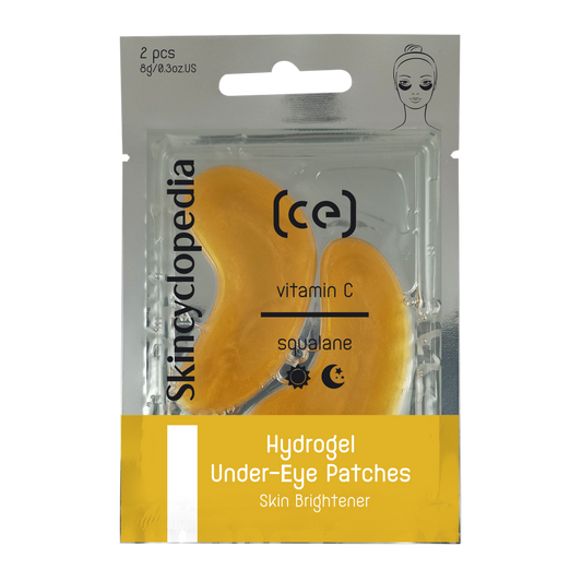 Patch-uri hidrogel pentru ochi cu vitamina C și niacinamidă, Skincyclopedia, 2 bucăți