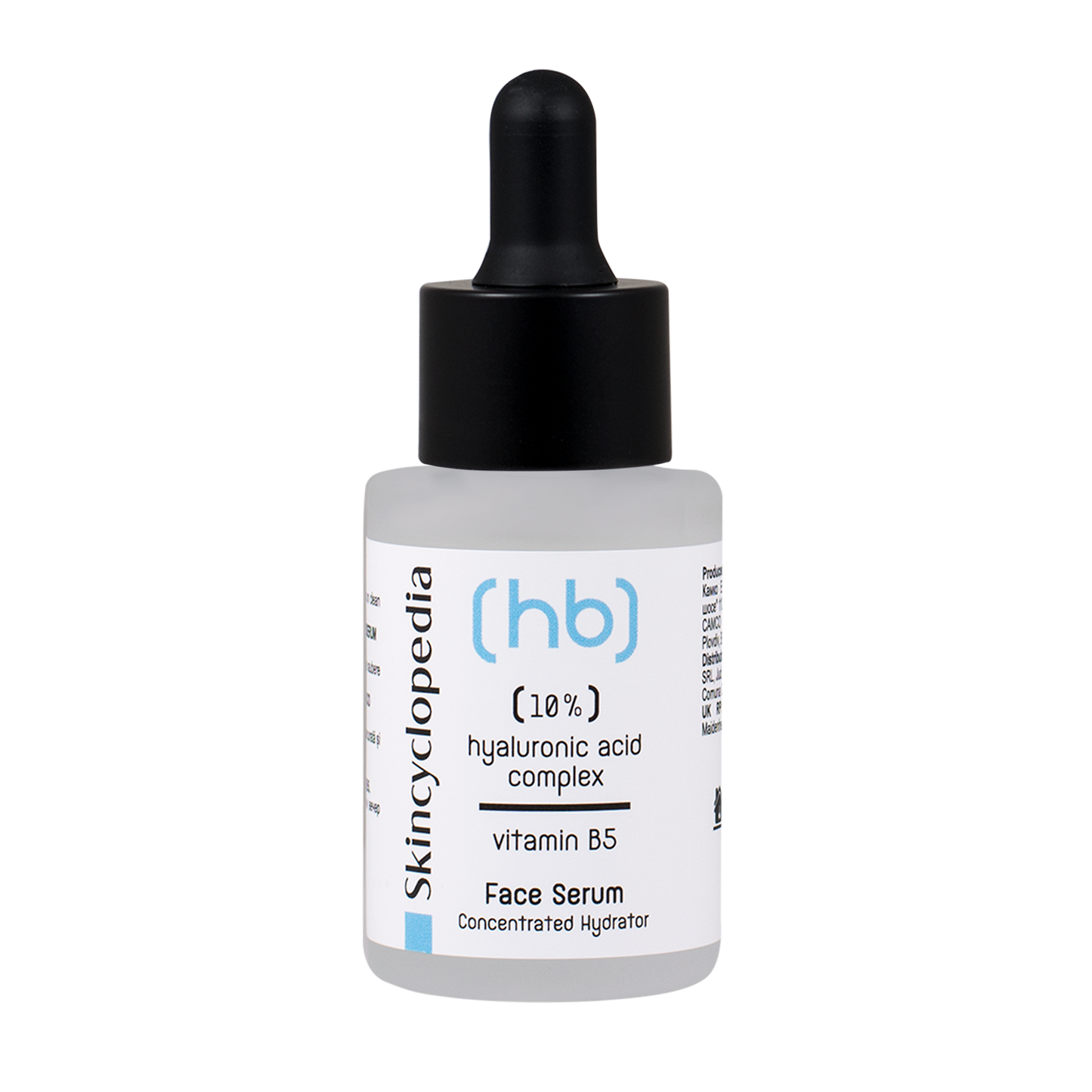 Ser hidratant cu 10% acid hialuronic și vitamina B5, Skincyclopedia, 30 ml