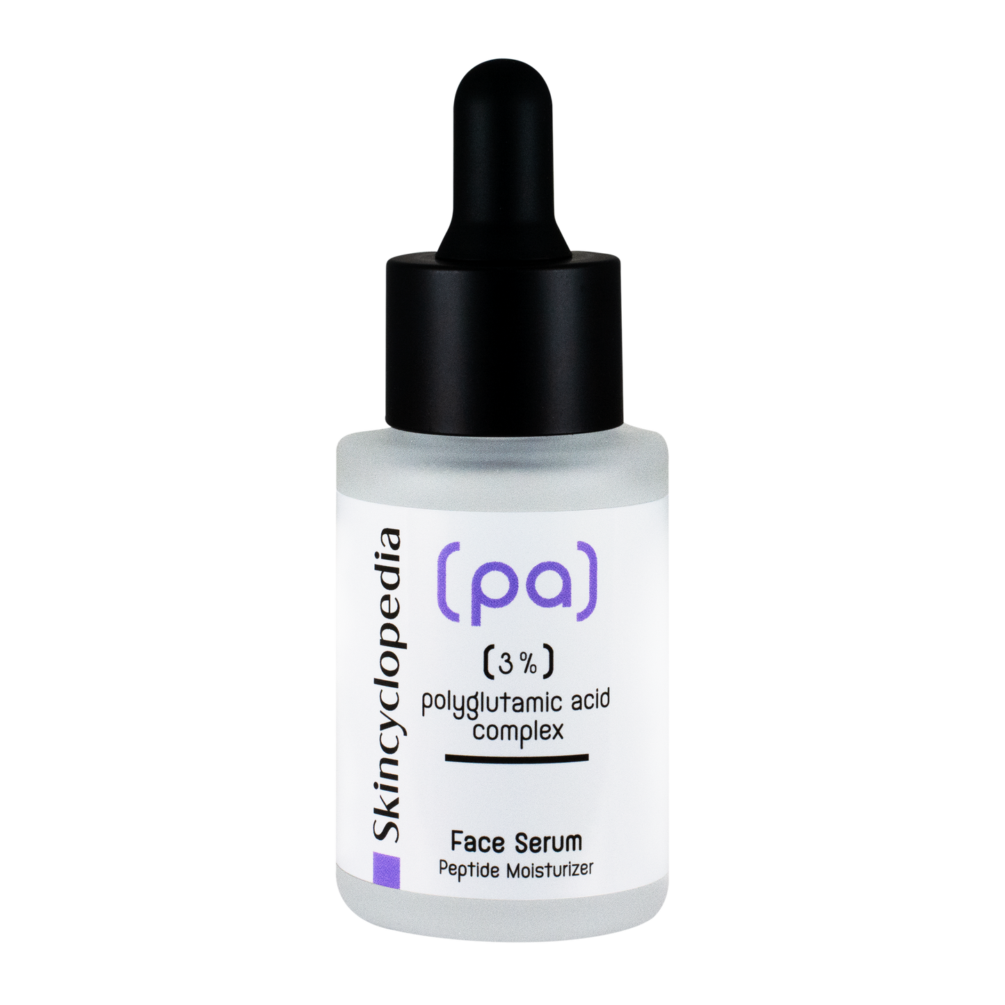 Ser facial hidratant cu 3% acid poliglutamic, Skincyclopedia, 30 ml