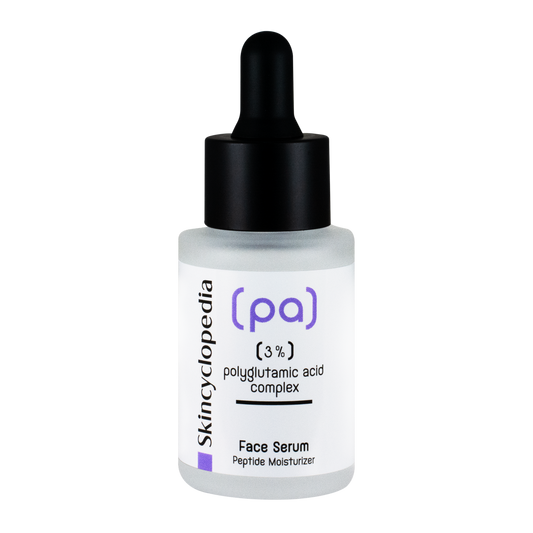 Ser facial hidratant cu 3% acid poliglutamic, Skincyclopedia, 30 ml