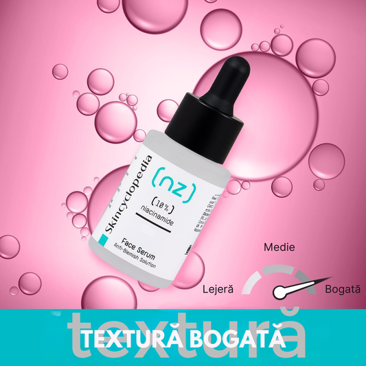 Ser facial cu protecție solară SPF 30 și 10% niacinamidă, Skincyclopedia, 30 ml