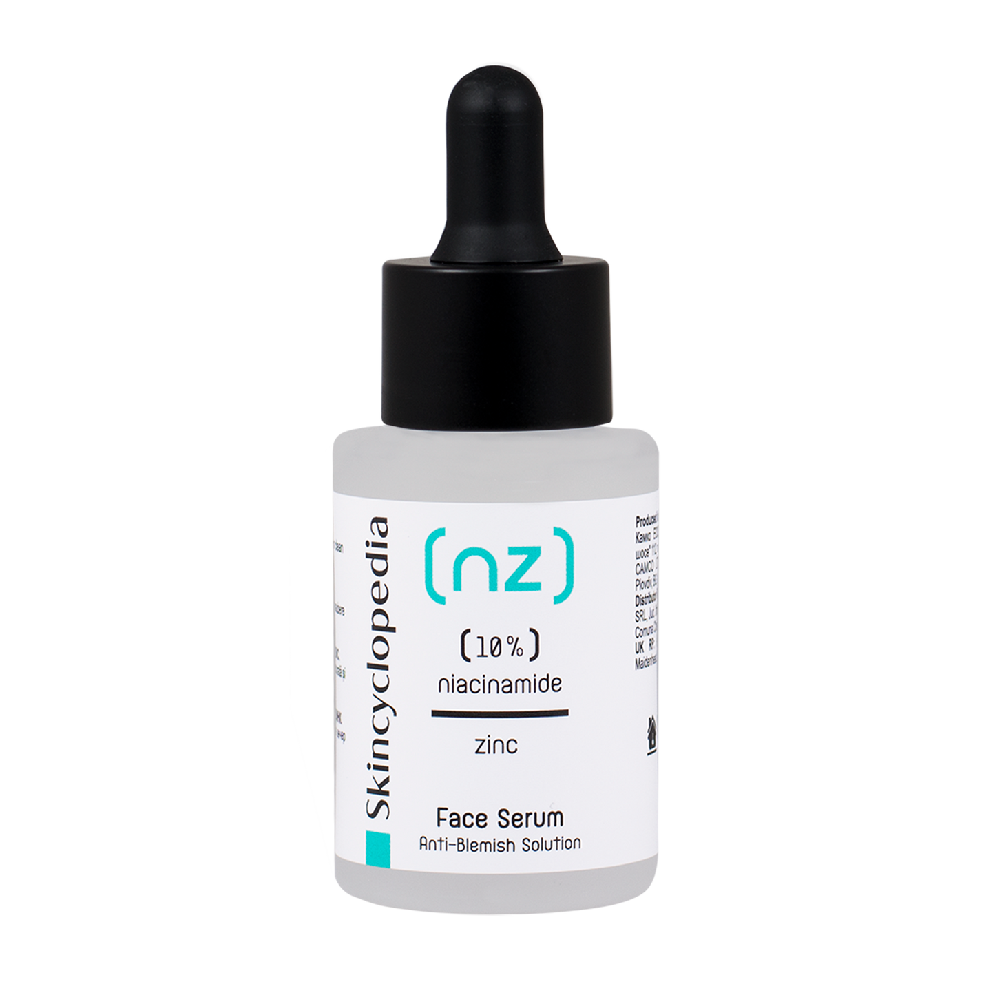 Ser facial pentru ten cu imperfecțiuni cu 10% niacinamidă și zinc, Skincyclopedia, 30 ml