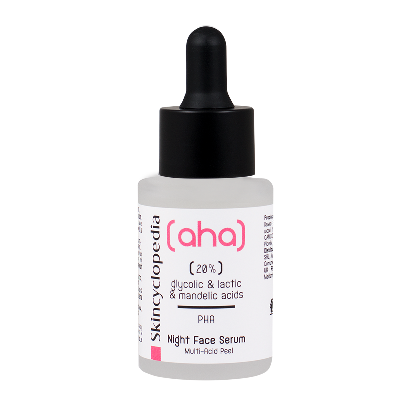 Ser exfoliant de noapte cu 20% AHA și PHA, Skincyclopedia, 30 ml