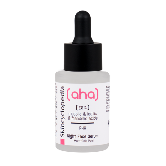Ser exfoliant de noapte cu 20% AHA și PHA, Skincyclopedia, 30 ml