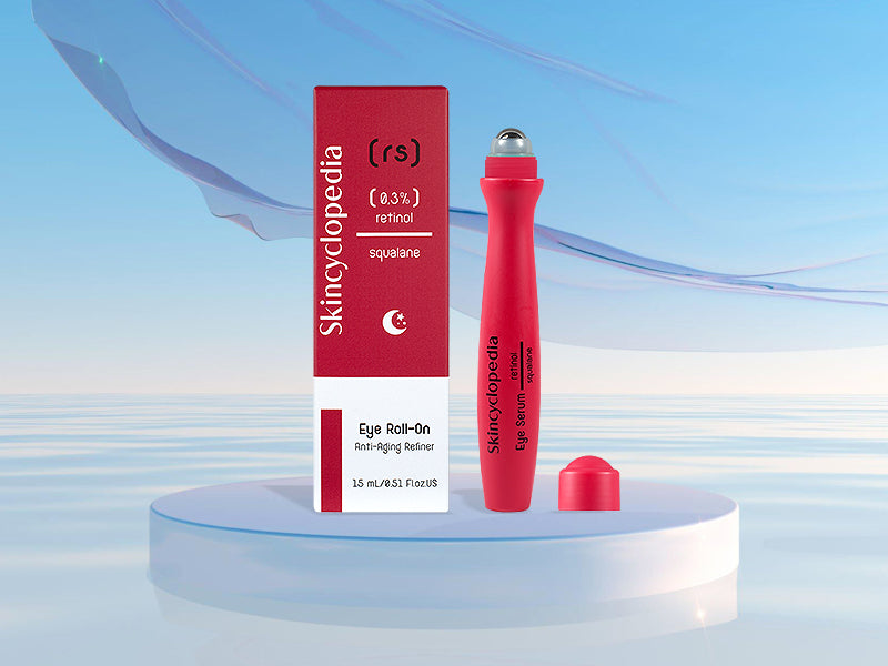 Roll-on contur ochi cu retinol și squalane, Skincyclopedia, 15 ml