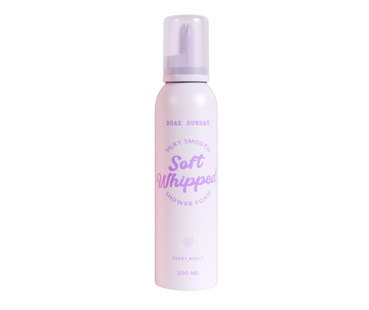 Spumă de duș cu aromă de fructe de pădure, Soak Sunday, 200 ml